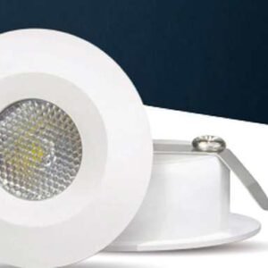 ENAARGY Glow 2W LED Spot Light, Recess-Mounted, Glare-Free, Polycarbonate Body, for Homes, Offices and Retail Stores